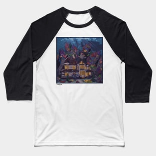 A Wizard's Underwater Abode Baseball T-Shirt